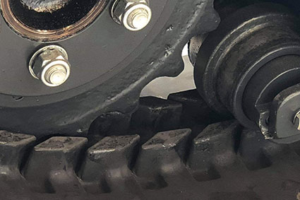 anti vibration rubber tracks