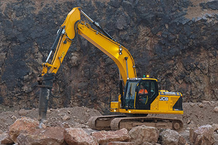 jcb-graafmachine-vematrack-inzet JCB graafmachine