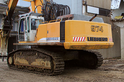 Liebherr Graafmachine